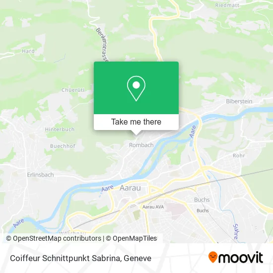Coiffeur Schnittpunkt Sabrina map
