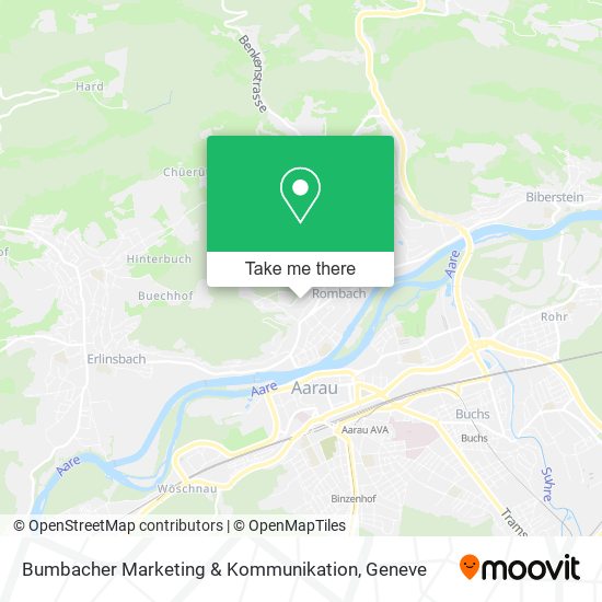 Bumbacher Marketing & Kommunikation map