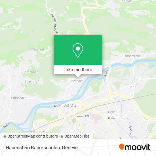 Hauenstein Baumschulen map