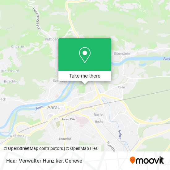 Haar-Verwalter Hunziker map