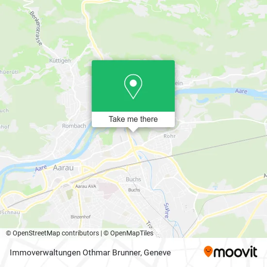 Immoverwaltungen Othmar Brunner map