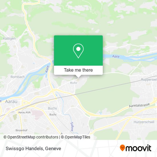 Swissgo Handels map