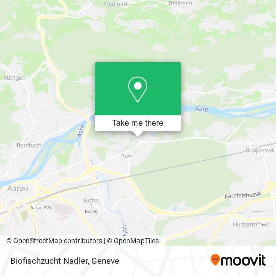 Biofischzucht Nadler map