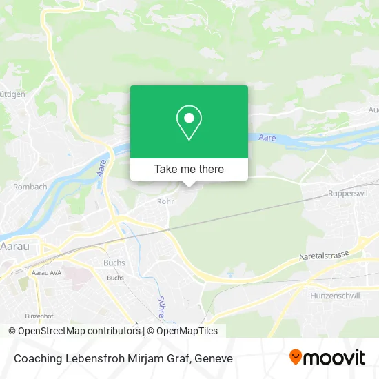 Coaching Lebensfroh Mirjam Graf map