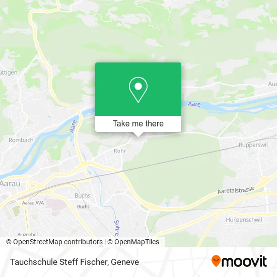 Tauchschule Steff Fischer map