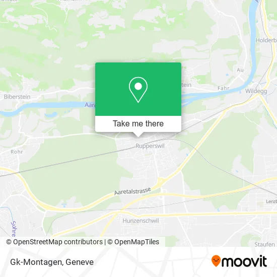 Gk-Montagen map