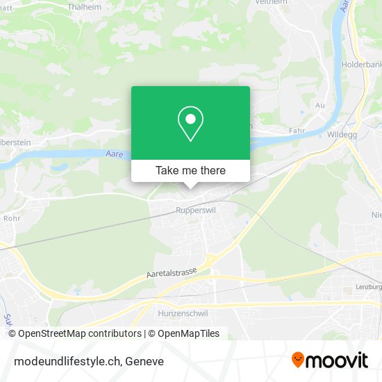 modeundlifestyle.ch map