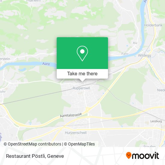 Restaurant Pöstli map