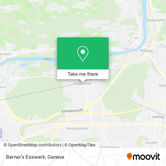 Berner's Esswerk map