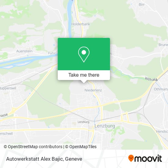 Autowerkstatt Alex Bajic map