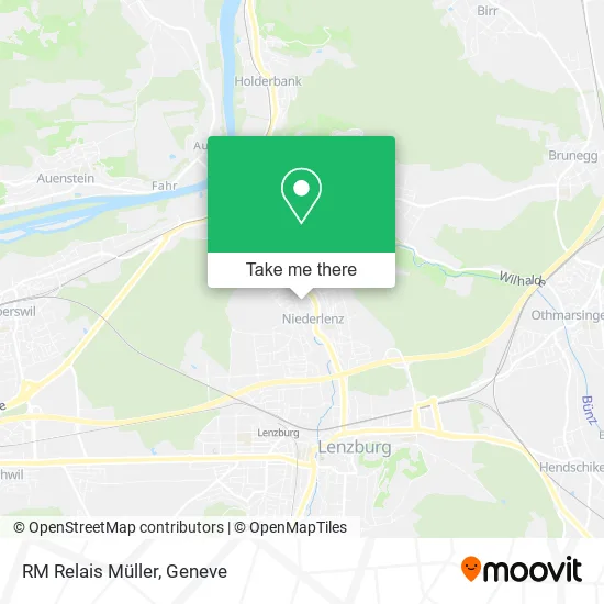 RM Relais Müller map