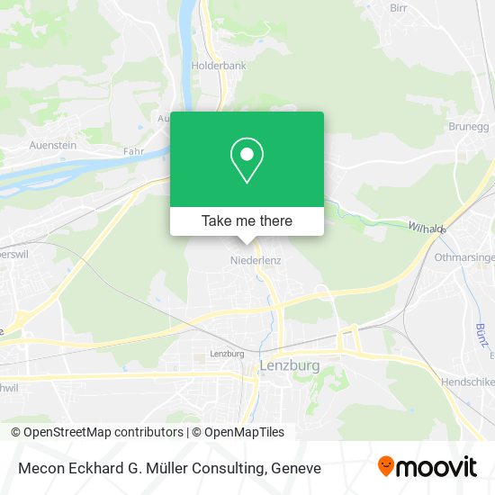 Mecon Eckhard G. Müller Consulting map