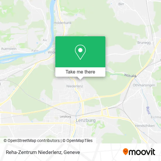 Reha-Zentrum Niederlenz map