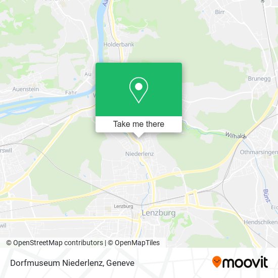 Dorfmuseum Niederlenz map