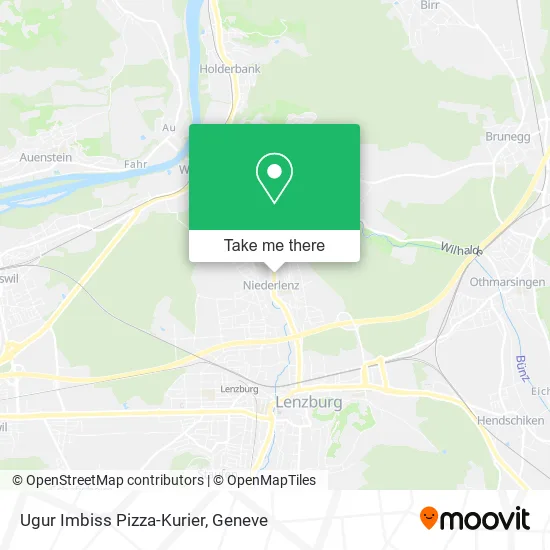 Ugur Imbiss Pizza-Kurier map