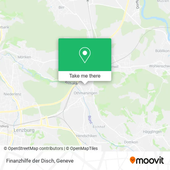 Finanzhilfe der Disch map