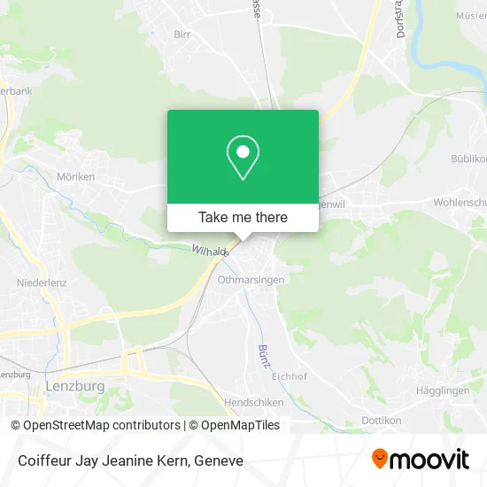 Coiffeur Jay Jeanine Kern map