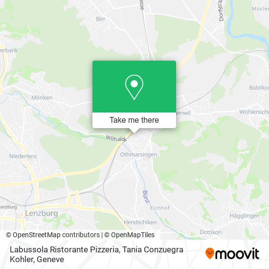 Labussola Ristorante Pizzeria, Tania Conzuegra Kohler map