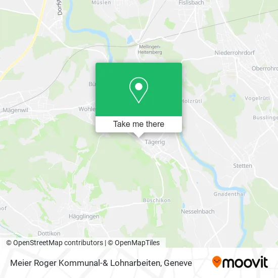 Meier Roger Kommunal-& Lohnarbeiten map