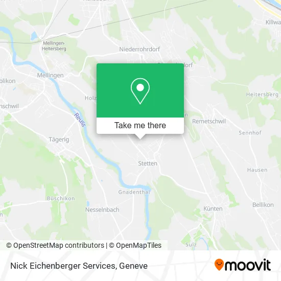 Nick Eichenberger Services map