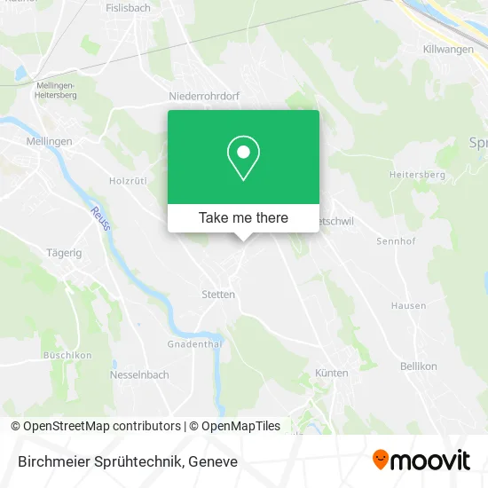 Birchmeier Sprühtechnik map