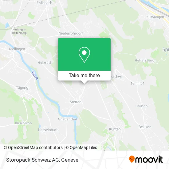 Storopack Schweiz AG map