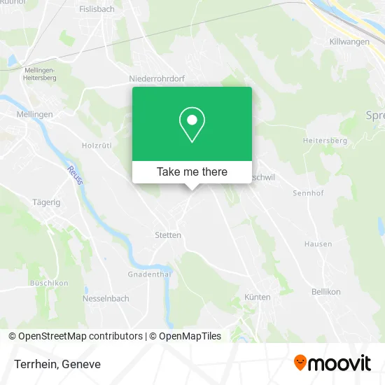 Terrhein map