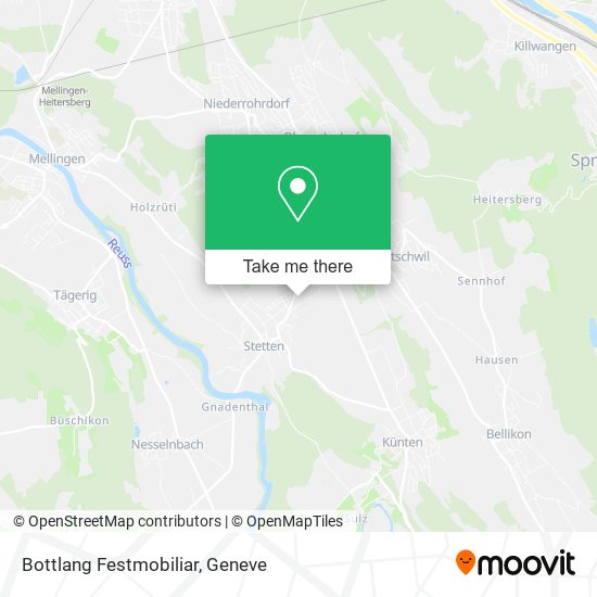 Bottlang Festmobiliar map