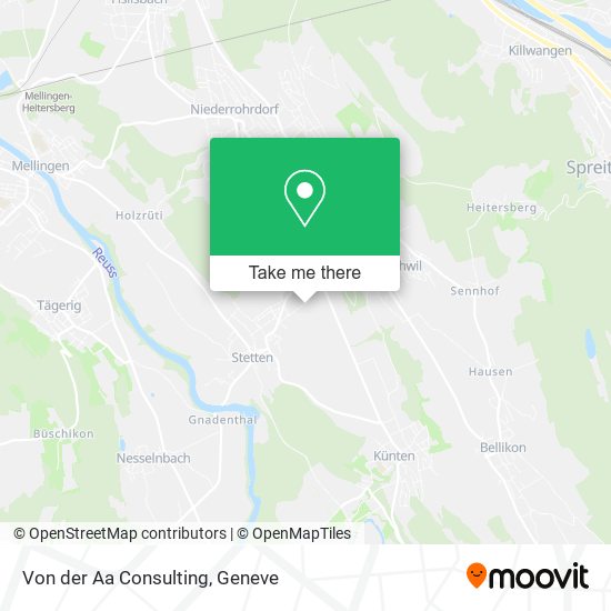 Von der Aa Consulting map