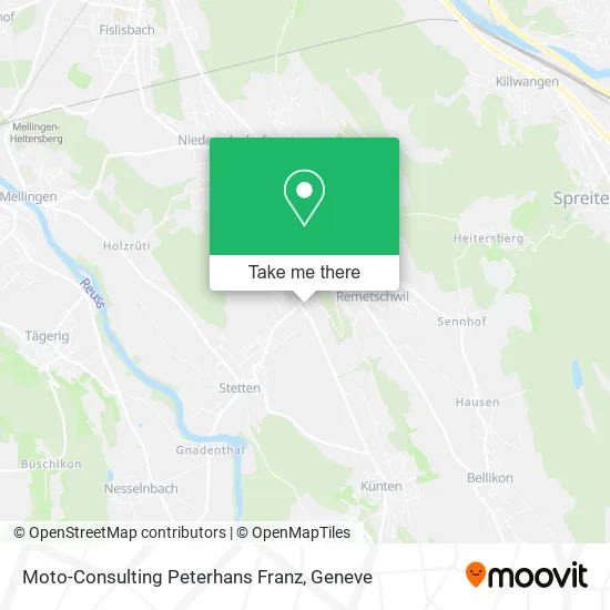 Moto-Consulting Peterhans Franz map