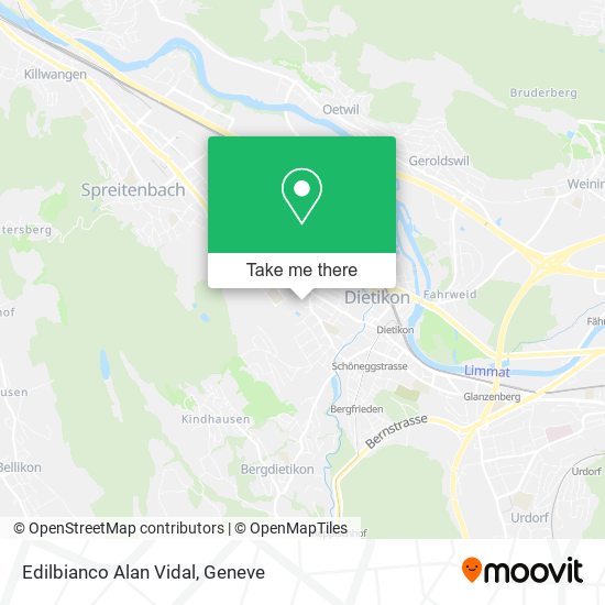 Edilbianco Alan Vidal map