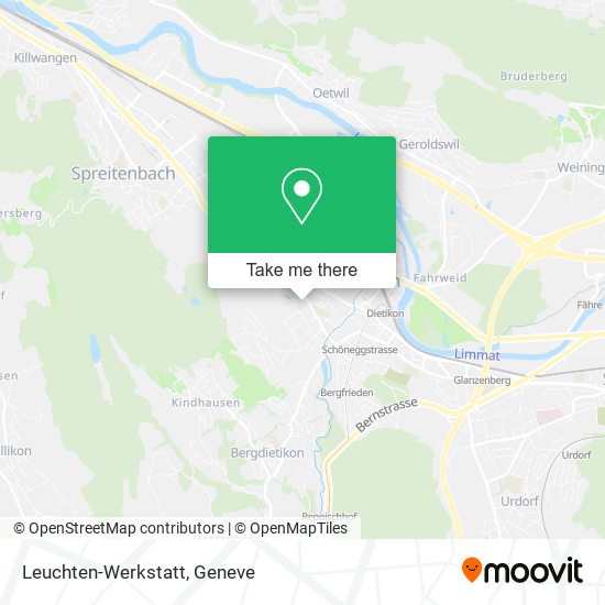 Leuchten-Werkstatt map