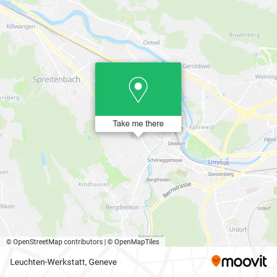 Leuchten-Werkstatt map