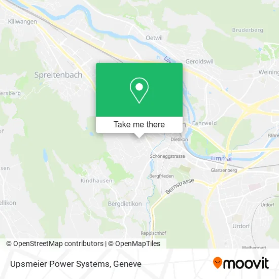 Upsmeier Power Systems map