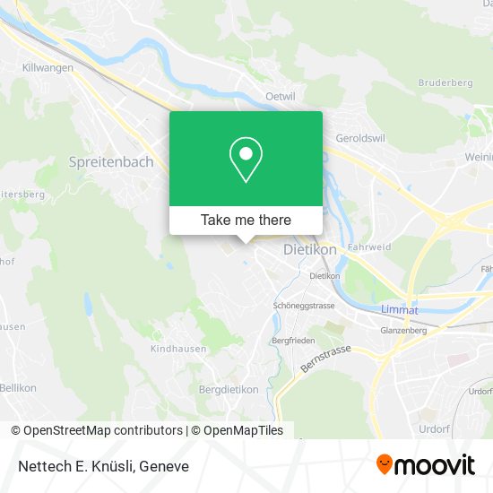 Nettech E. Knüsli map