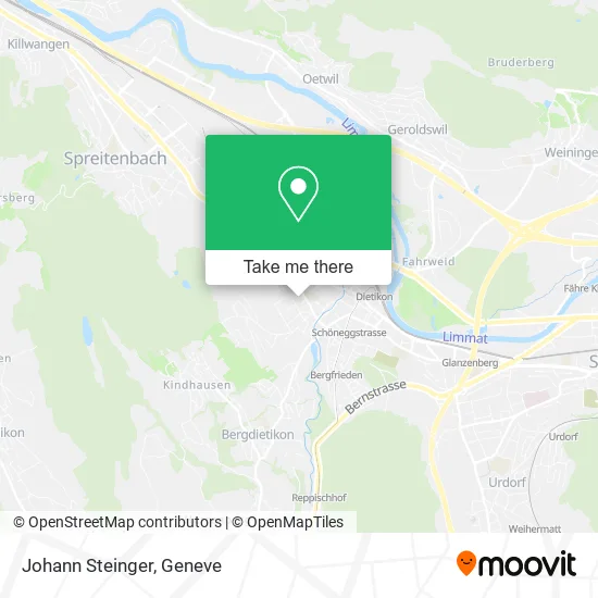 Johann Steinger map