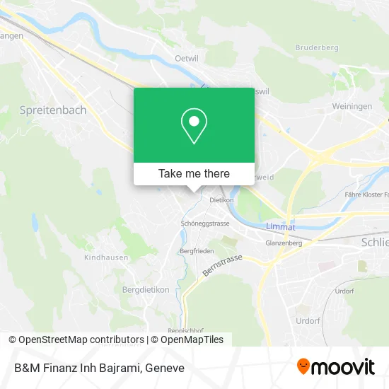 B&M Finanz Inh Bajrami map
