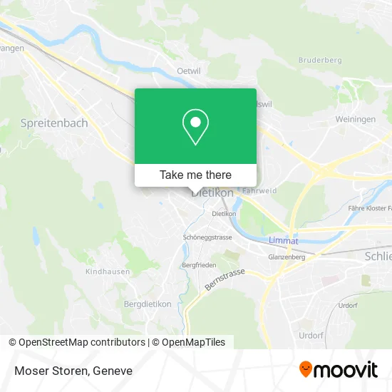Moser Storen map