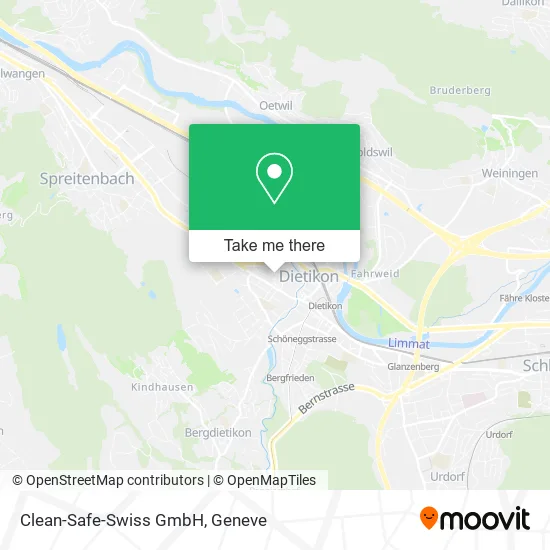 Clean-Safe-Swiss GmbH map