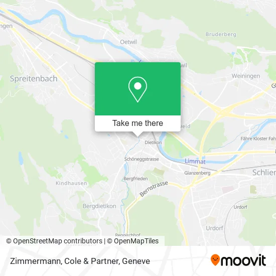 Zimmermann, Cole & Partner map