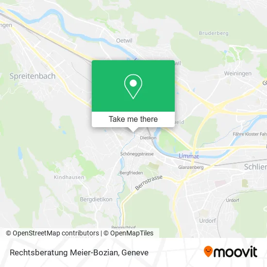 Rechtsberatung Meier-Bozian map