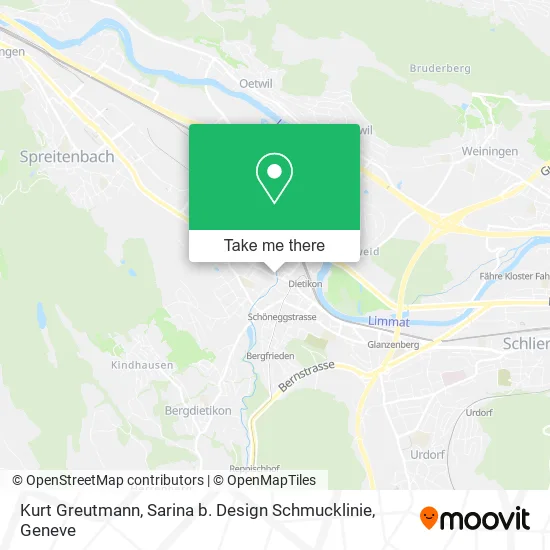 Kurt Greutmann, Sarina b. Design Schmucklinie map