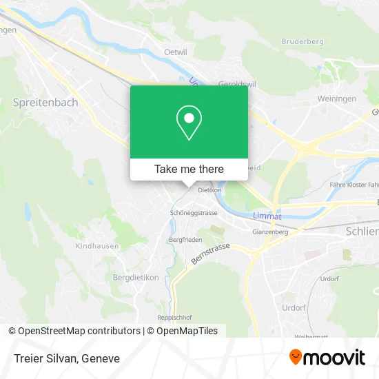 Treier Silvan map