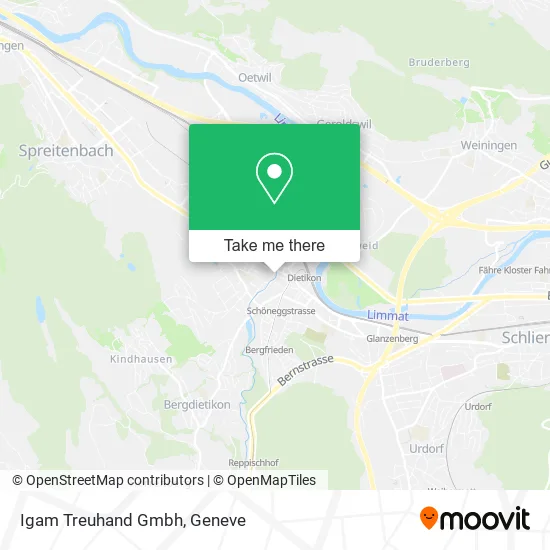Igam Treuhand Gmbh map