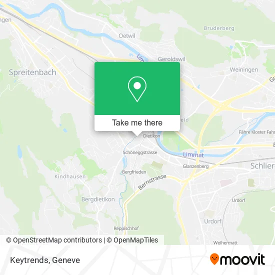 Keytrends map