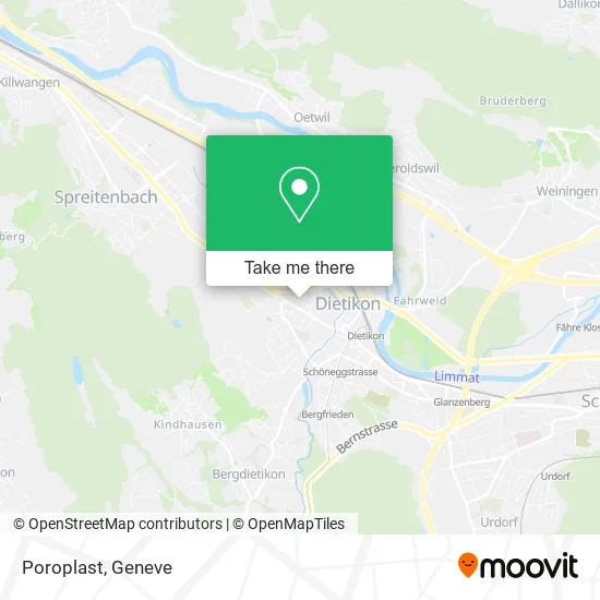 Poroplast map