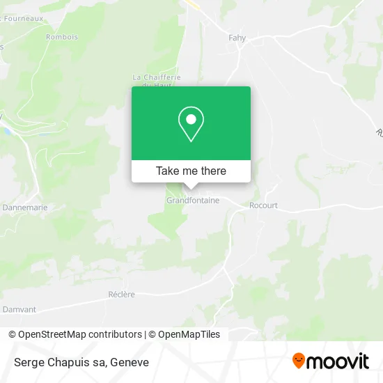 Serge Chapuis sa map