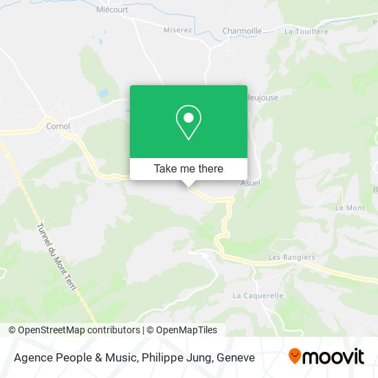 Agence People & Music, Philippe Jung map