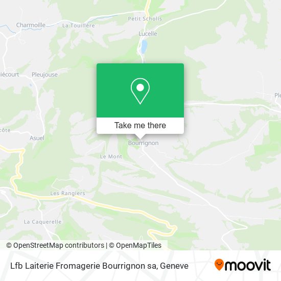 Lfb Laiterie Fromagerie Bourrignon sa map