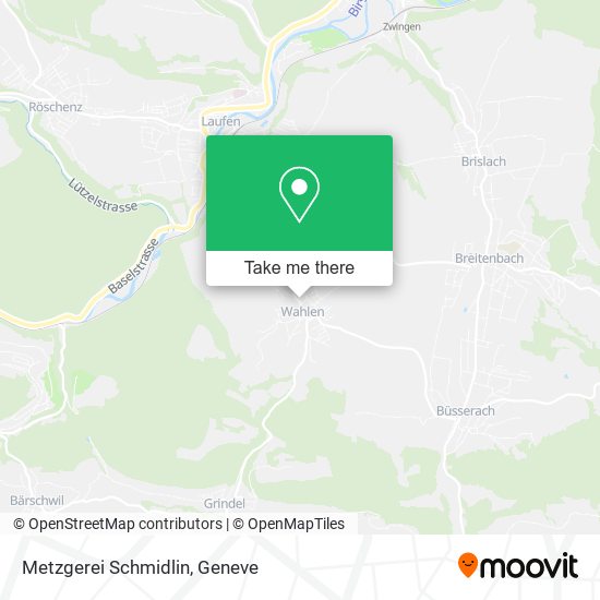 Metzgerei Schmidlin map